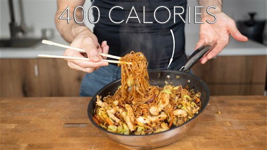 I discovered shirataki lo mein for weight loss!🍜