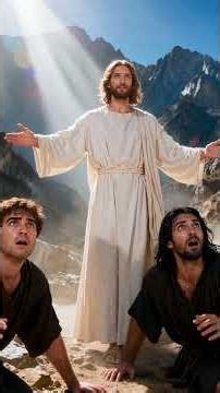 The Transfiguration of Jesus | Glory Revealed on the Mountain | Powerful Bible Story