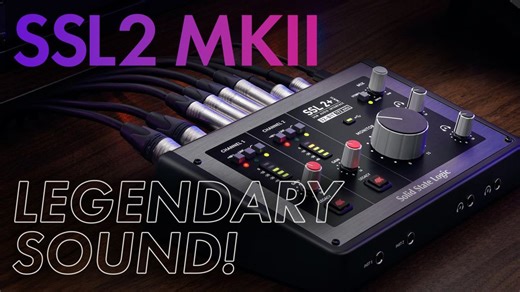 Solid State Logic's SSL2 MKII and SSL2 MKII USB audio interfaces bring the iconic sound of SSL to a compact desktop interface perfect for home and mobile recording! In this Full Review, Nick Marzock takes a close look at the capabilities and specs that make this interface a heavy hitter. Watch now! https://ow.ly/aaTn50V231y Solid State Logic (SSL) #ssl #audio #interface #recordingstudio #audioengineer #musician #studio #audiogear #fullcompass | Full Compass Systems