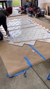 1K views · 1.8K reactions | Take a look at the herringbone pattern we're creating on the right side of the bathtub surround. This follows up from the last video I shared. | Seth Riley | Facebook