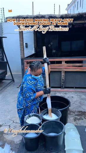 How I Made 100 Litres of Heavy-Duty Dishwashing Liquid at Home | Start a Soap Business