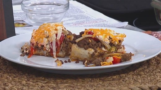 John Wayne casserole & dump and bake ground beef alfredo: recipes