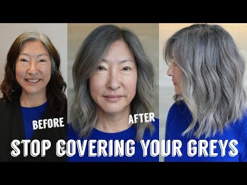 Stopping Permanent Color & Starting Grey Blending | Heavy Foil + Demi Lowlights