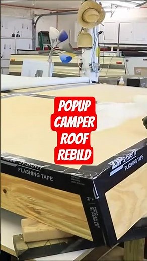 HOW TO REPAIR POP UP CAMPER ROOF Rebuild Jayco Camper Roof Replacement DIY PT 25 #flgpopup