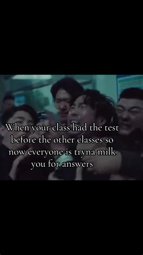 Funny Class Test Reaction: Answer Requests from Friends