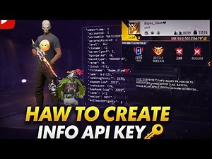 How To Create Free Fire Info API Key 🔑 | Info API Kaise Banaye | FF Info Tutorial 😱