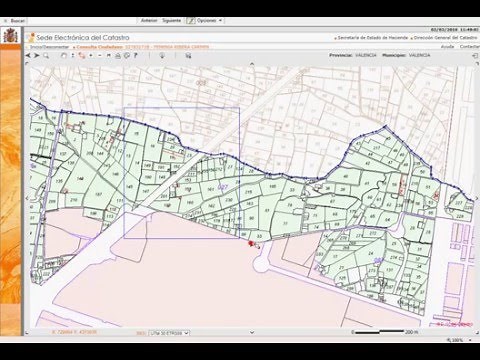 Descarga gratuita cartografía catastral SEC: formato dxf