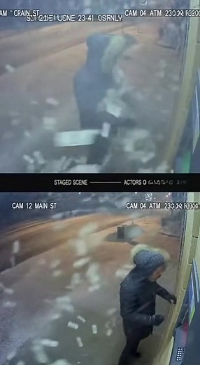 He Hacked the ATM 🤑🤑 #thief #ThiefCaught #robbery #ATM #CCTVFootage #CCTVCamera #trendingreel #viralreelschallenge2025viralreelschallengejaiviralreelschallengeviralreelschallenge | Unseen-footages