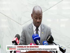 CONSELHO DE MINISTROS 12.08.2025 | Televisão de Moçambique - TVM