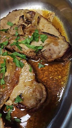 Rôti de porc bien fait bon appétit
