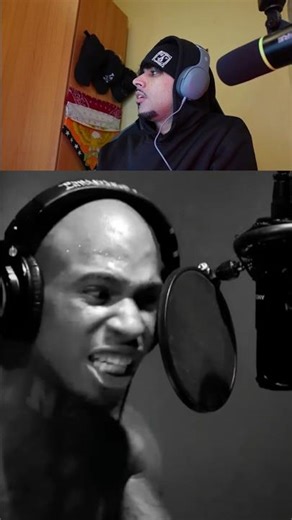 NLE recording his song with high emotions #nlechoppa #rap #reaction #hiphop