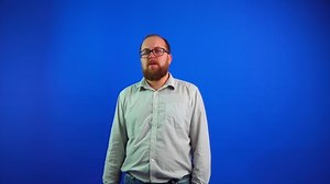 Businessman showing computer technology. Business, modern technology, internet and networking concept.