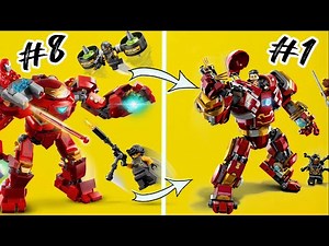 Every Lego Hulkbuster Ranked!