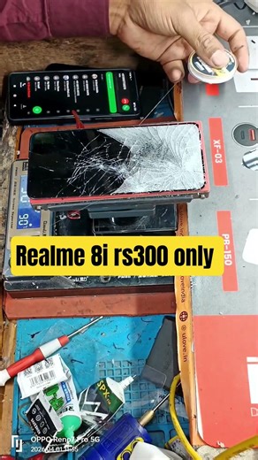 realmi 8i glass change 😱🙀 #shortsfeed #shorts #viral #tranding #viralvideo #youtubeshorts