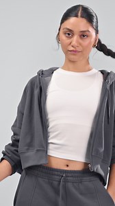 Here for the cozy 🤗 Plush with the perfect amount of stretch. #PowerOfShe Shop Fleece: https://athleta.cc/Fleece | Athleta