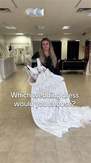 Which A-line wedding dress is your favorite? | Bella Bridal