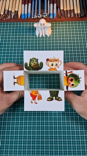 💢 PaperArt 💚 #cappuccino #satisfying #art #usashorts #funny #brainrot #tralalreo #diy #handmade