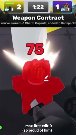 this is max ABSOLUTE FIRST edit, proud of u max, make more!! #firstedit #roblox #edit