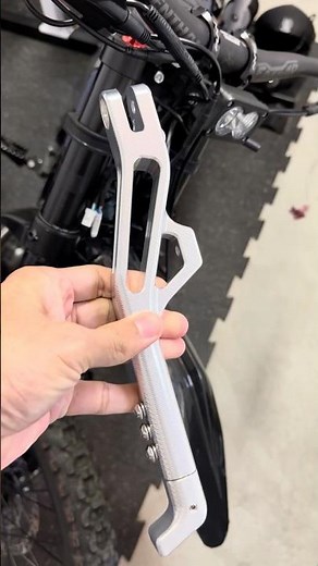 Crashed Talaria X3 upgrade continuous ￼| new height adjustable stand ￼#viralshots #ebikelife #mods