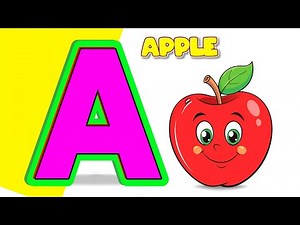 A Is for Apple 🍎 | A Aa Apple ABC Phonics Song | Nursery Rhymes for Kids