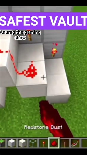 SAFEST VAULT IN MINECRAFT #minecraft #ytshorts #shorts