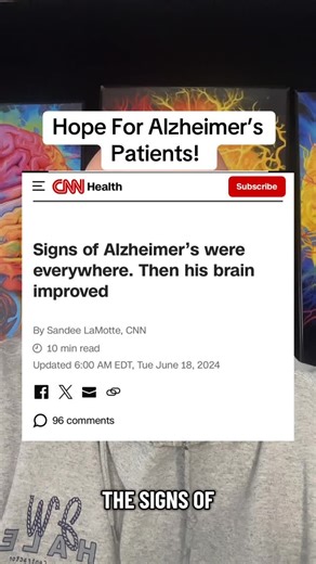 Clint Steele | Hope For Alzheimer’s Patients! #alzheimers #alzheimer #memory #alzheimersawareness # | Instagram