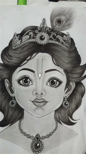 ✨ Radha Krishna Beautiful Drawing | Easy Pencil Sketch🥰🌸 Divine Radha Krishna Drawing💕 Radha Krishna