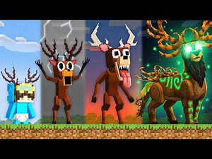 Upgrading Deer Monster into a GOD in Minecraft!
