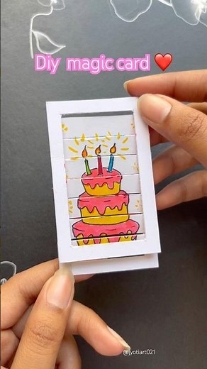 Diy-Magic flip flop card for birthday ✨❤️|#shorts#trending#viral#love#birthday#gift#magic#ytshorts