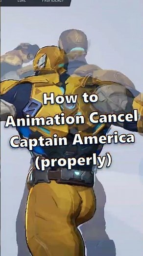 Animation Cancel on Captain America Properly