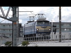 【HD60P】JR京都駅 通過貨物 2022.7.22