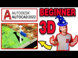 AutoCAD 2020 2021 2022 - 3D Beginner - MAILBOX 1 of 3!