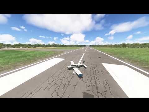 Piper 235 landing remote jungle runway MSFS2024