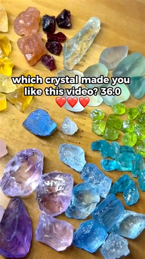 Guys,which one?😎 #crystals #gemstone