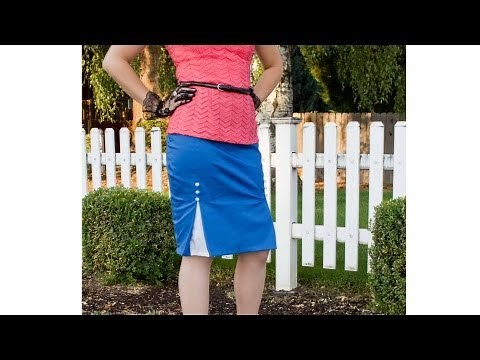 How To Sew A Kick Pleat
