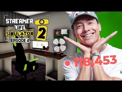 J'EMMÉNAGE DANS MA NOUVELLE MAISON ! ► STREAMER LIFE SIMULATOR 2 #4