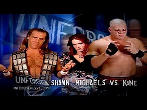 Kane vs Shawn Michaels 2004 Unforgiven Highlights