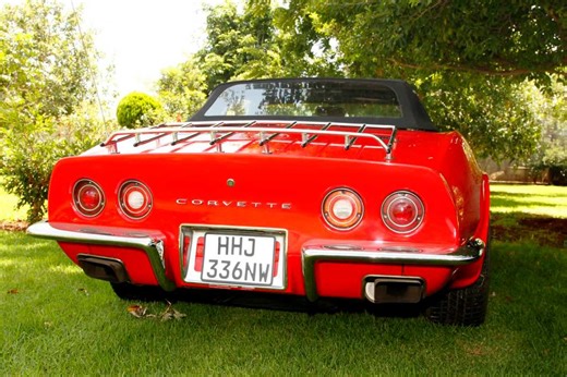Stick shift driving lessons in a beater Corvette inspires couple’s first “I love you”
