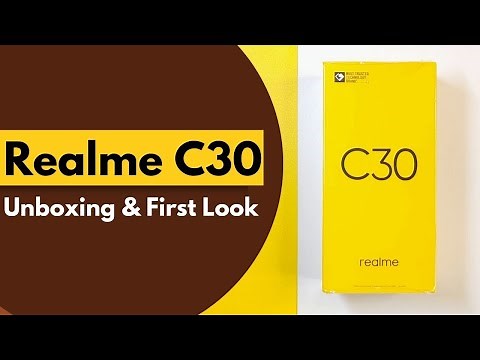 Realme C30 Unboxing, First Look, Features, Specifications & Price in India [Rs 7,499]