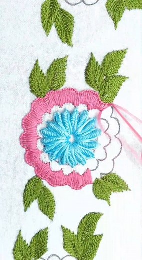 Fantastic Hand Embroidery Flower Embroidery | Stitching Garden