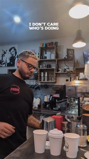 YOU VS YOU, HAPPY MONDAY! #barista #melbourne #coffee