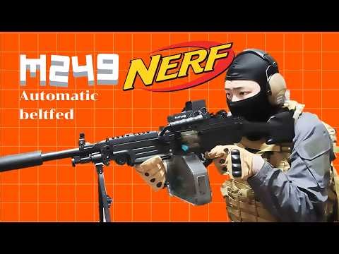 M249 Beltfed AEB nerfgun