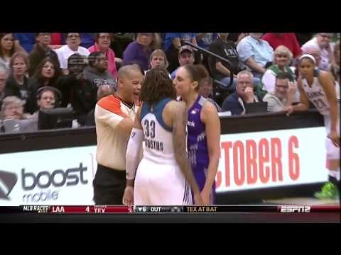 Diana Taurasi Kisses Seimone Augustus