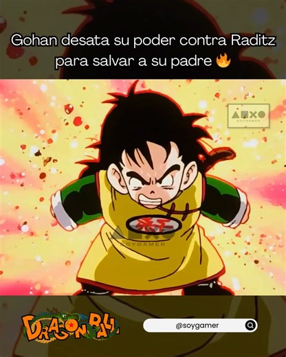7.9K views · 151 reactions | Gohan sorprende a Raditz defendiendo a su papá. . . #Gohan #Raditz #dragonball #dbzfans #dbz Like si te gusta el contenido. | Soy gamer pasión por los videojuegos y dragón ball | Facebook