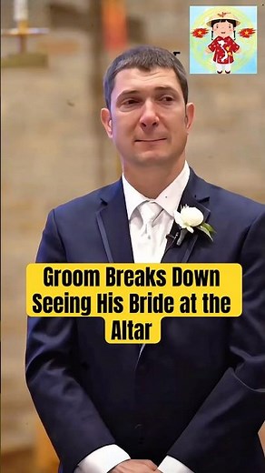 Groom Breaks Down Seeing His Bride at the Altar