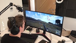 65K views · 1.5K reactions | Yes. We will ignore the fact that my headset fell off 藍 But check out my new gaming set up!  youtu.be/drw3AowvoSM?a | The Syndicate Project | Facebook