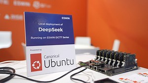 We were proud to join the RISC-V Summit China in Shanghai this week, where we showcased Ubuntu powering the RISC-V International ecosystem from #IoT to servers 🤖 Our live demos featured the SiFive HiFive Premier P550, 奕斯伟 ESWIN EBC77 SBC, and DeepComputing’s DC ROMA AI PC in the IoT and consumer space, alongside a server demo - an Ubuntu image running on Alibaba Damo Academy’s XuanTie C930 IP. It was great to see #Ubuntu widely adopted across the event, including on emerging platforms like the 