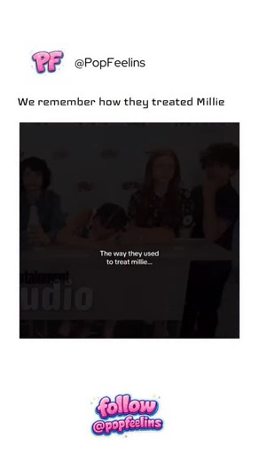 PopFeelings | Iconic Moments | Culture | imagine being in a room full of people and still feeling invisible 🎥💔 Certain resurfaced clips of Millie Bobby Brown from press tours and... | Instagram