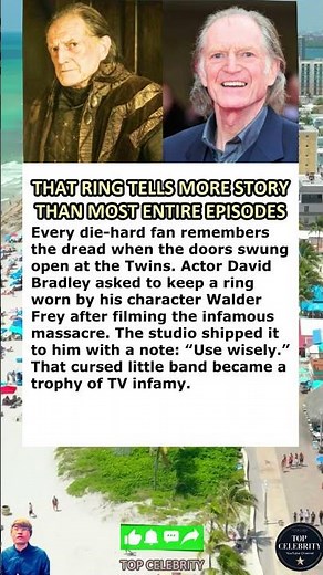 That ring tells more story than most entire episodes