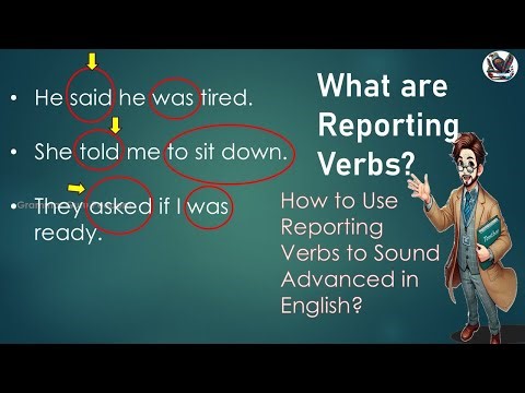 What Are Reporting Verbs? Speak Advanced English with Confidence!